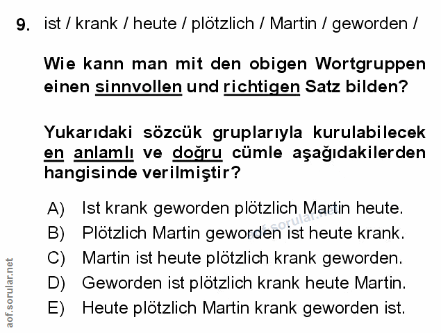 Soru 9