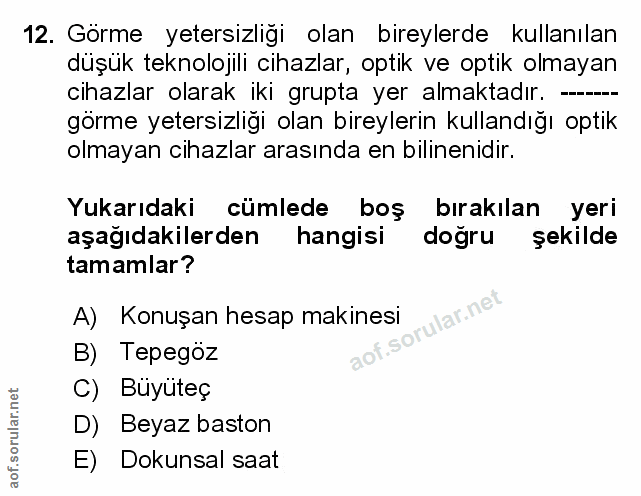 Soru 12