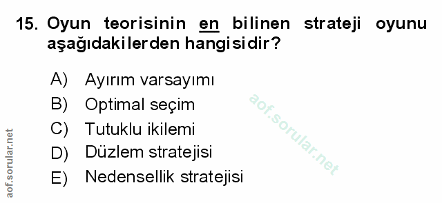 Soru 15