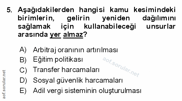 Soru 5