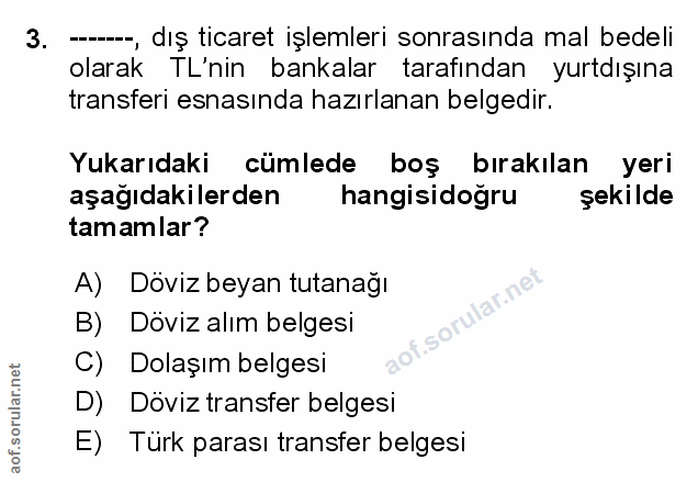 Soru 3