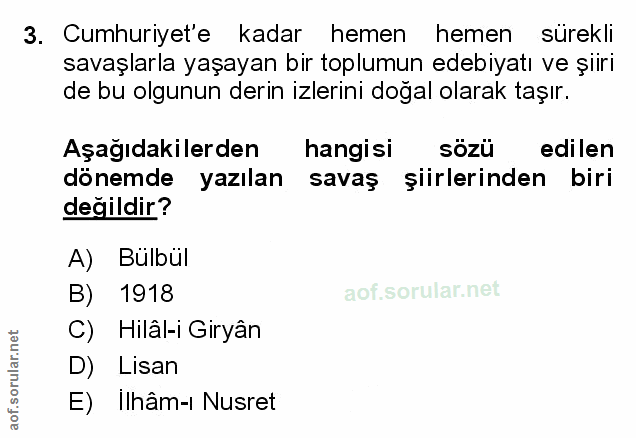 Soru 3