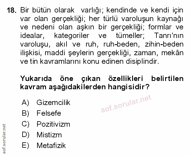 Soru 18