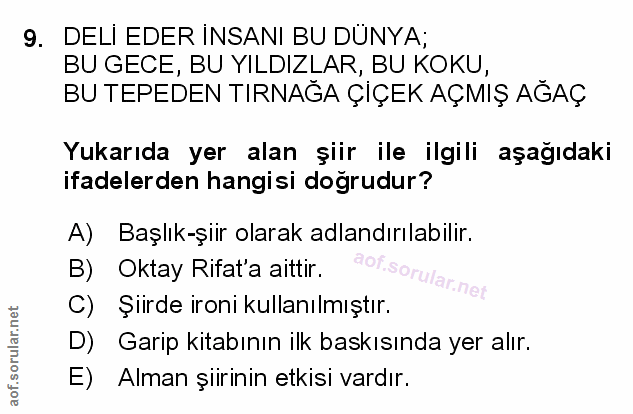 Soru 9