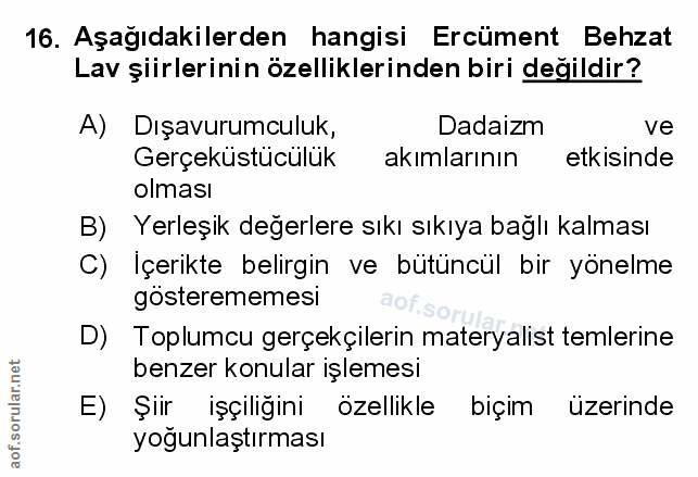 Soru 16