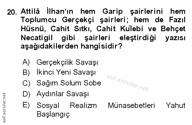 Soru 20