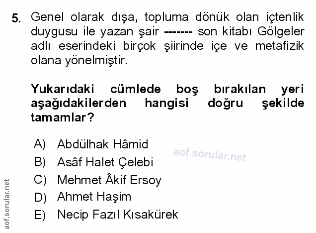 Soru 5