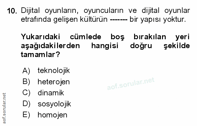 Soru 10