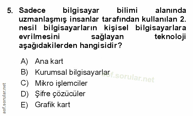 Soru 5
