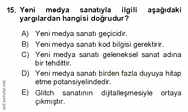 Soru 15