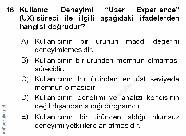 Soru 16