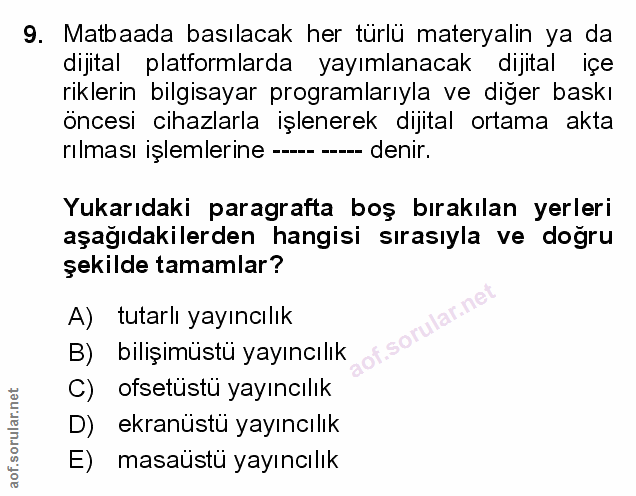 Soru 9