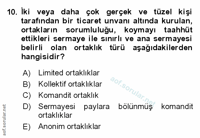 Soru 10