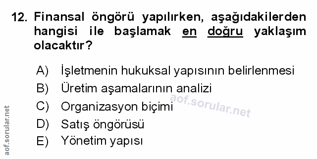Soru 12