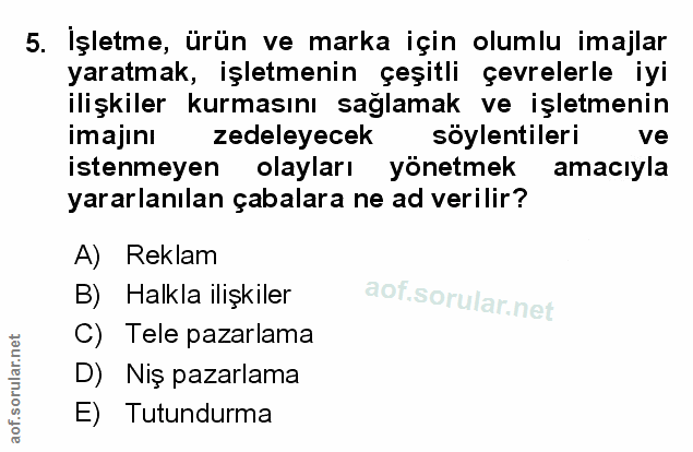 Soru 5
