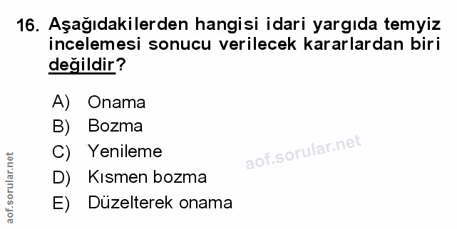 Soru 16