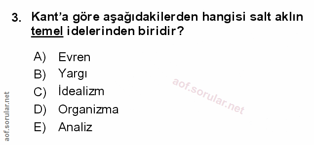Soru 3
