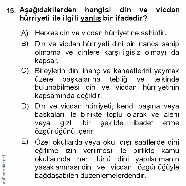 Soru 15