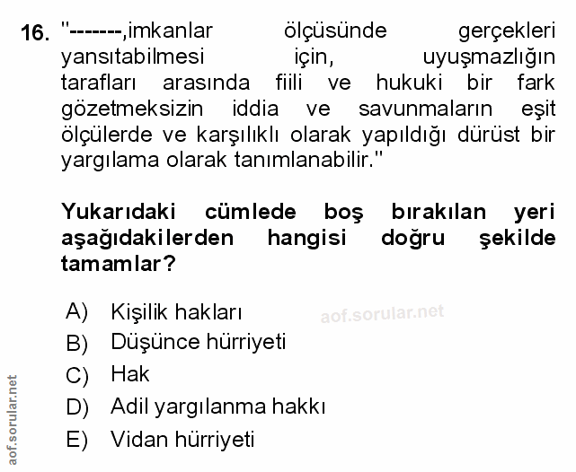 Soru 16