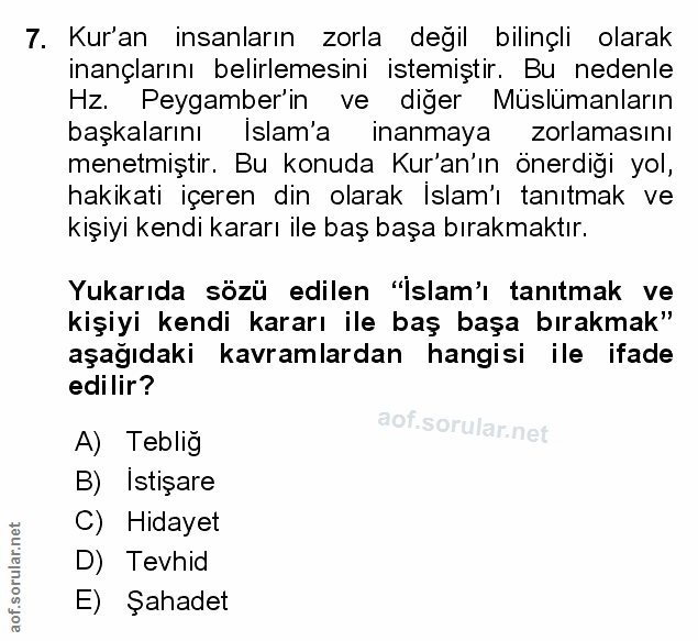 Soru 7