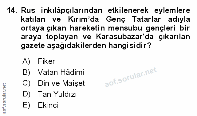 Soru 14