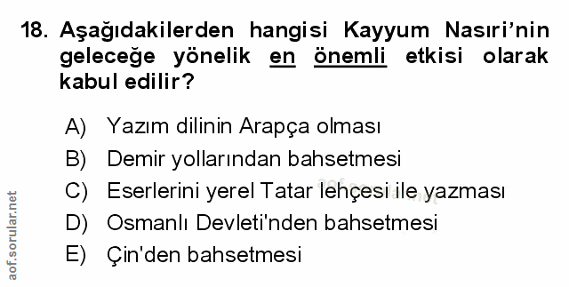 Soru 18
