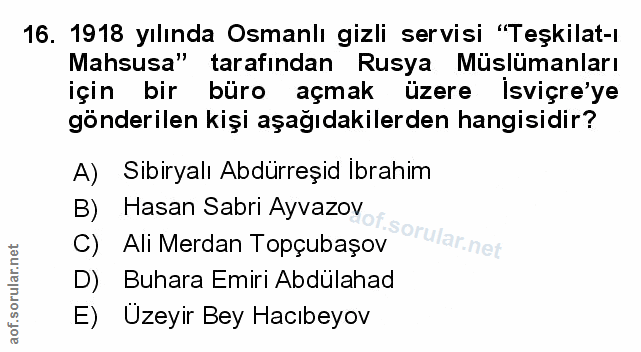 Soru 16