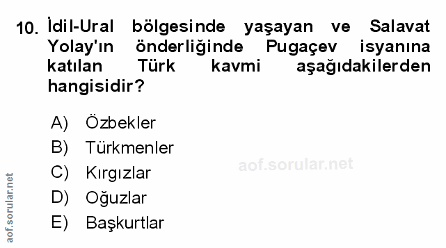Soru 10