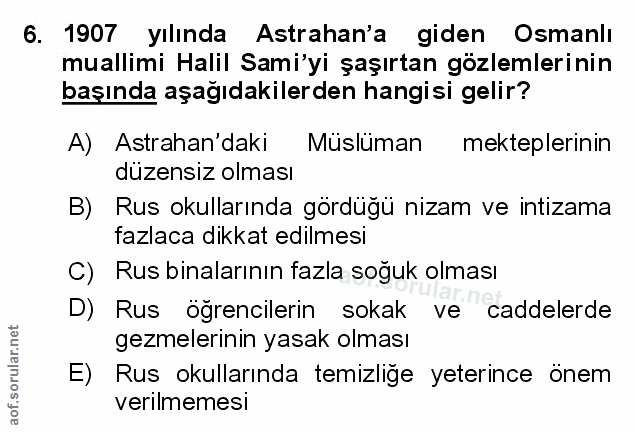 Soru 6