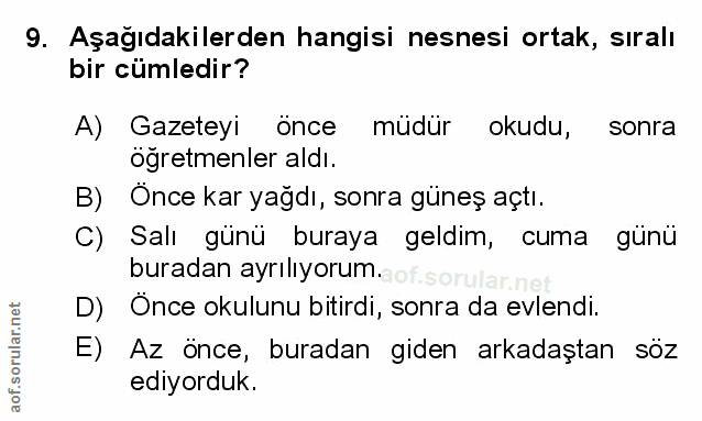 Soru 9