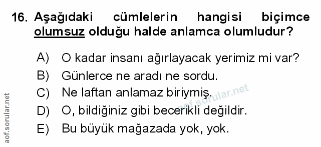 Soru 16