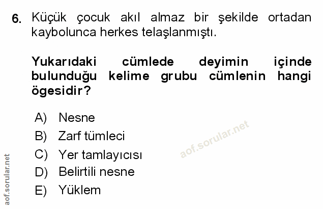 Soru 6