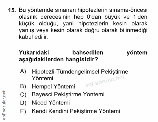 Soru 15