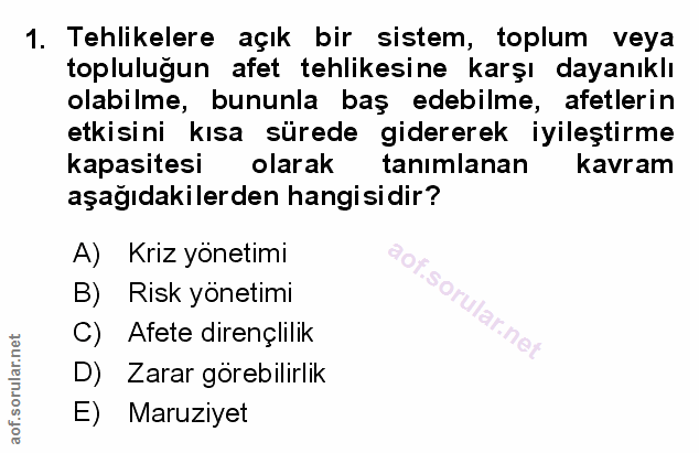 Soru 1