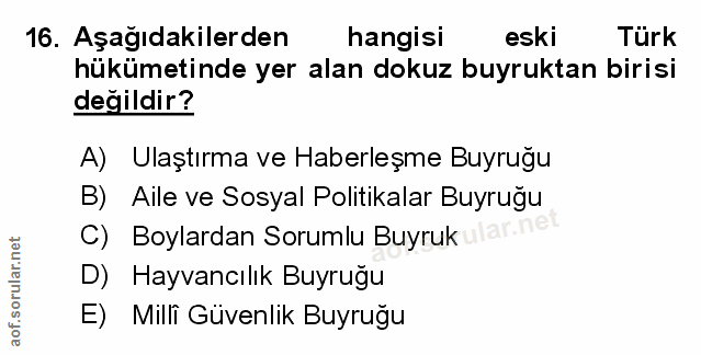 Soru 16