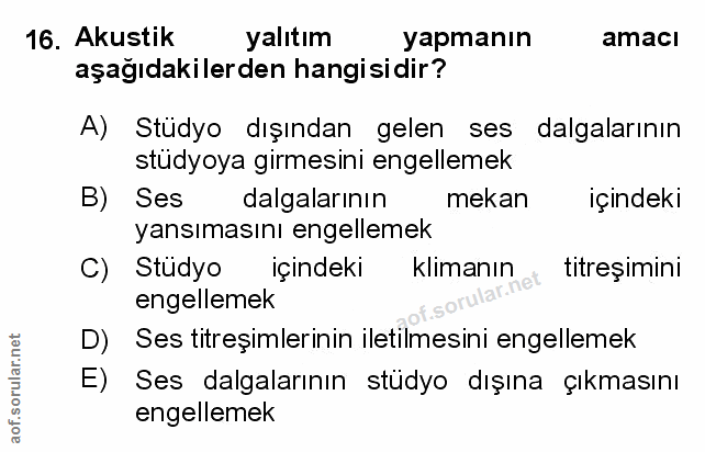 Soru 16