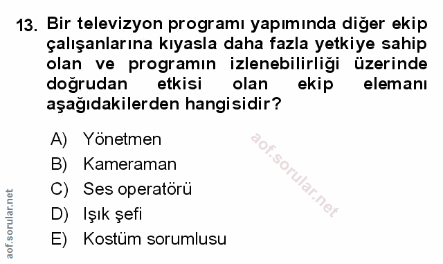 Soru 13