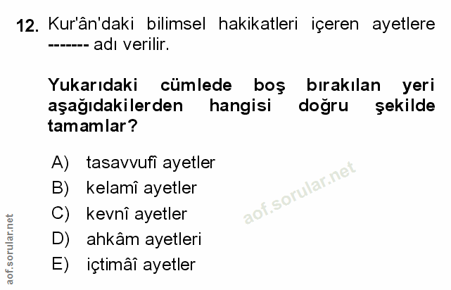 Soru 12