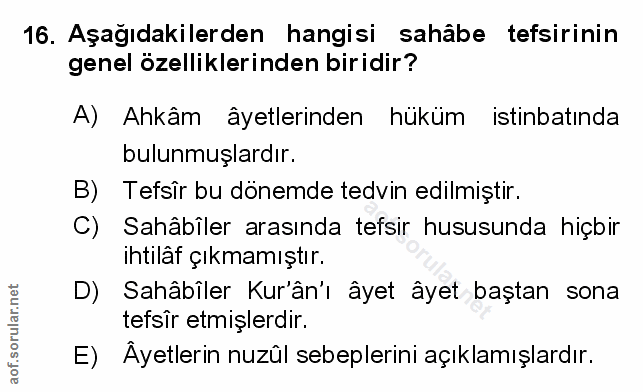 Soru 16