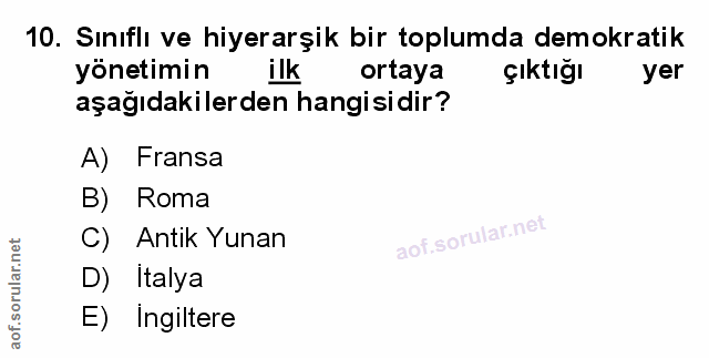 Soru 10