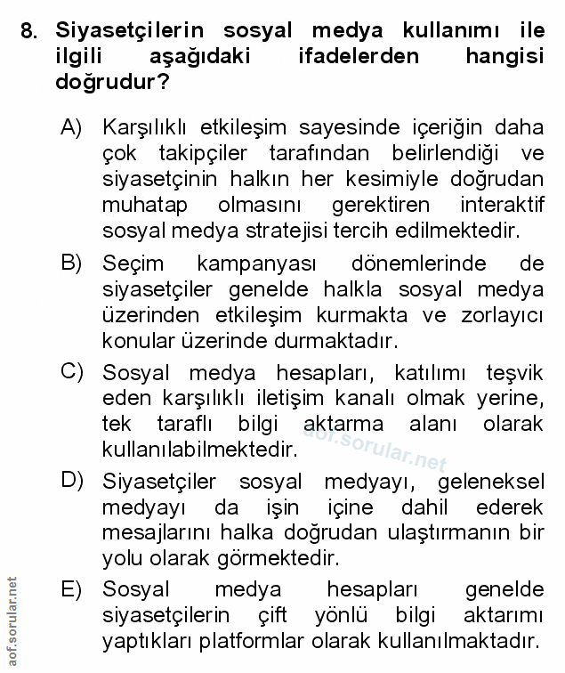 Soru 8