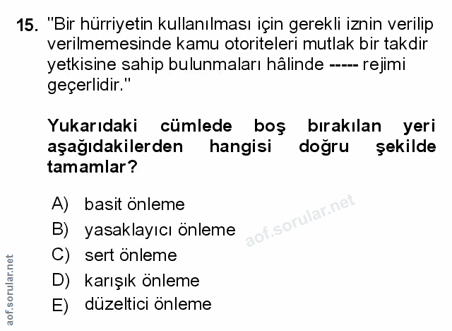 Soru 15
