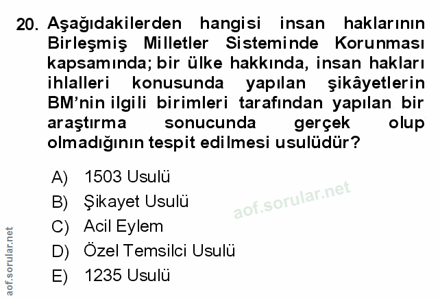 Soru 20