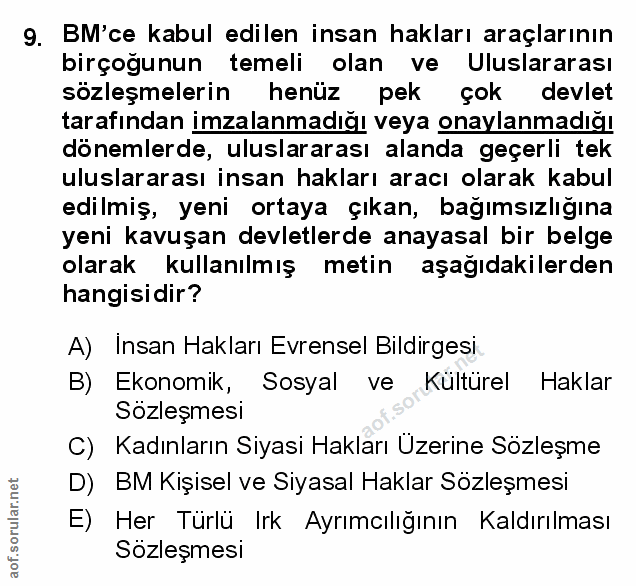 Soru 9