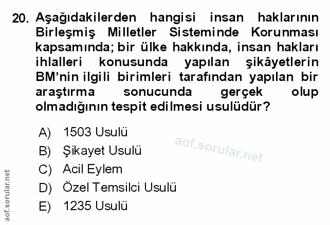 Soru 20