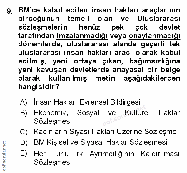 Soru 9