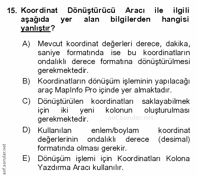 Soru 15
