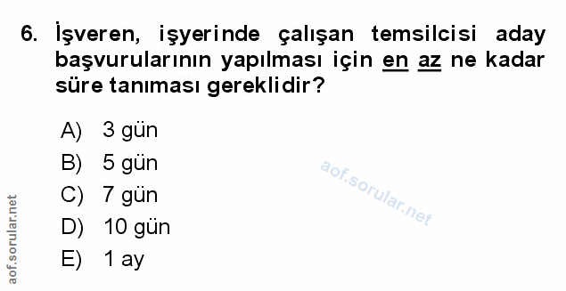 Soru 6