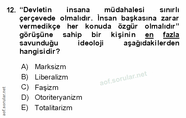 Soru 12