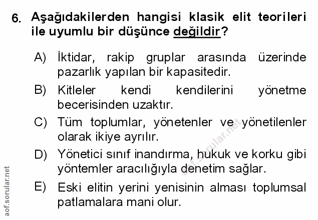 Soru 6